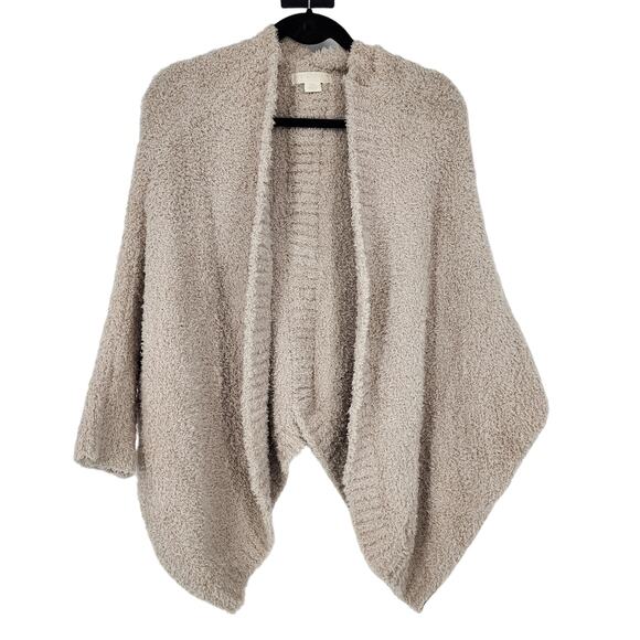 Barefoot Dreams CozyChic Pull On Shrug in Oyster Size Large/XLarge Style 823 - Picture 2 of 7